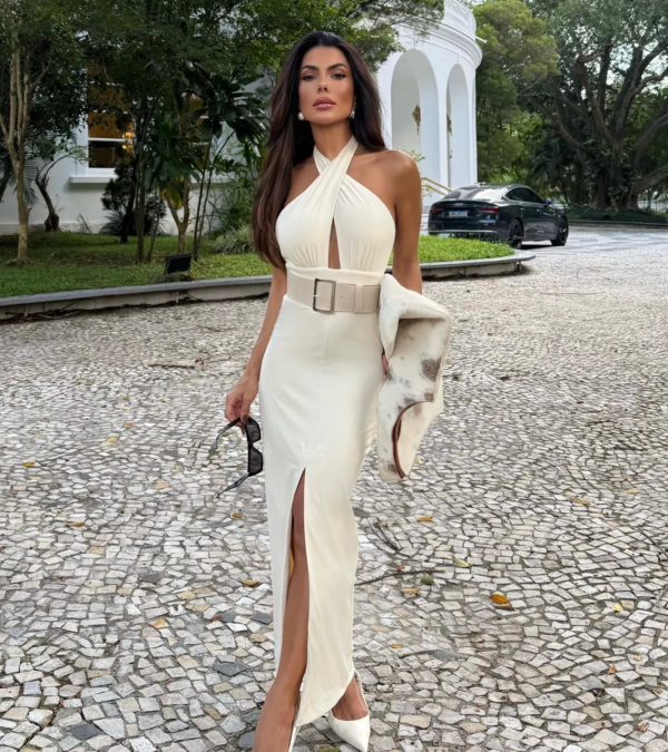 VESTIDO LAILA BEGE