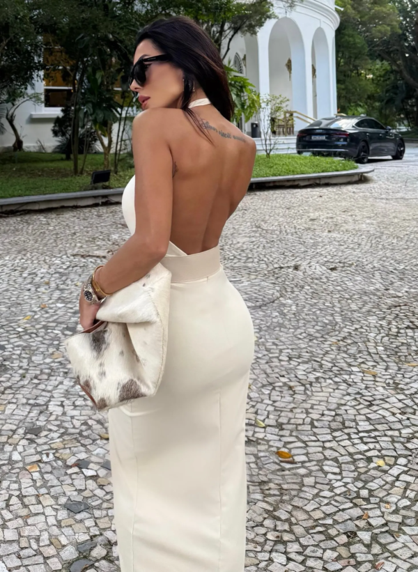 VESTIDO LAILA BEGE - Image 2