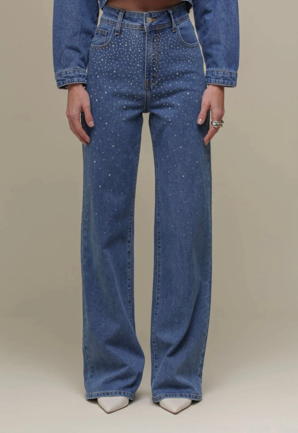 CALÇA PATY STRASS JEANS - Image 2