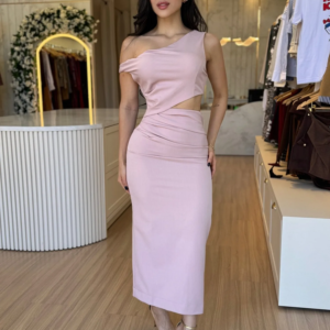 VESTIDO ALINE ROSA