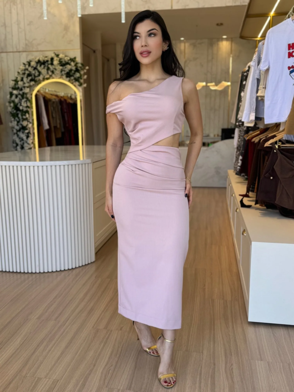 VESTIDO ALINE ROSA