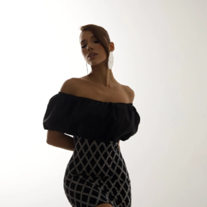 VESTIDO VEGAS PRETO