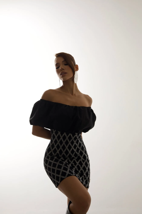VESTIDO VEGAS PRETO