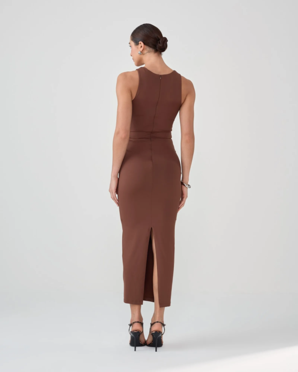 VESTIDO LIZA MARROM - Image 2