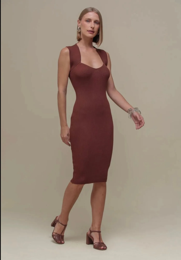 VESTIDO MARIÊ MARROM - Image 2