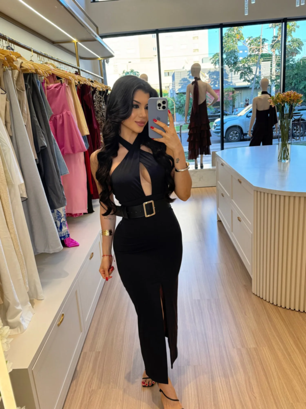 VESTIDO LAILA PRETO