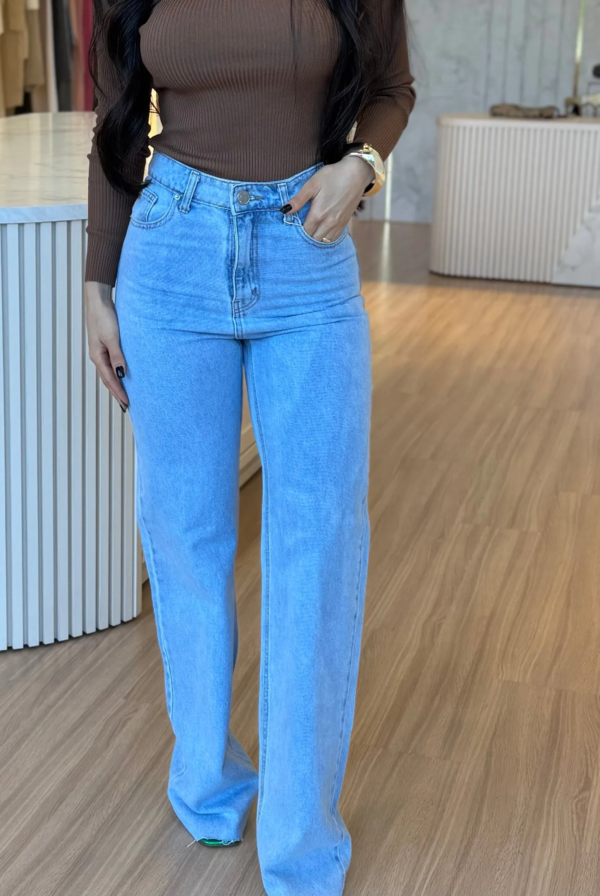 CALÇA WIDE LEG JEANS BF - Image 2