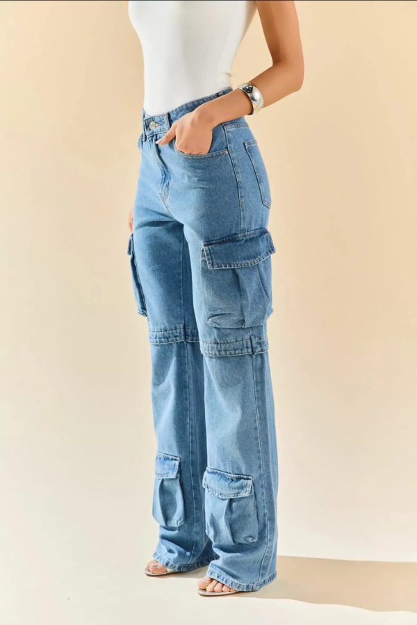 CALÇA CARGO LARA JEANS